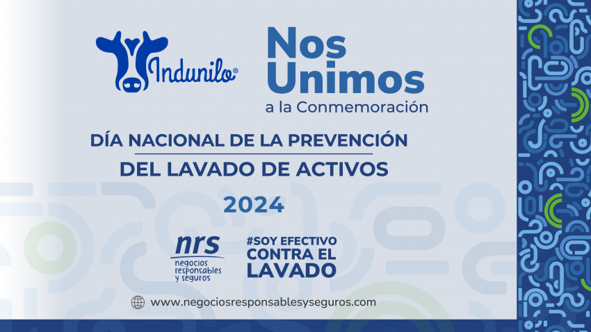 ¡Nos unimos a la conmemoración del día anti antilavado!