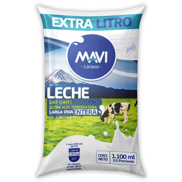 Leche entera larga vida (UHT) 1100ml